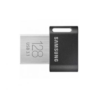 MUF-128AB MAH 128GB USB 3.1 Flash Drive r400MB/s Samsung Fit Plus Black/Silver w/o Cap