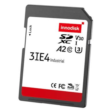 InnoDisk 32GB 3IE4 DHSDC-32GS06KE1SL SDXC Memory Card C10 U3 V30 A2 UHS-I